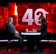 Cornel Dinu, față în față cu Denise Rifai